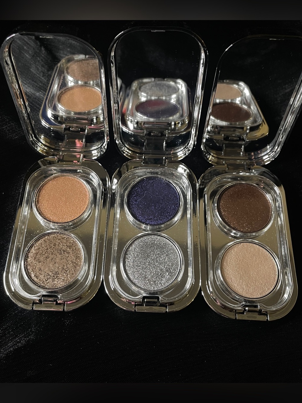 Rabanne Mini Eyeshadow Palette Duos, Set of 3 (LIKE NEW) - Picture 1 of 11